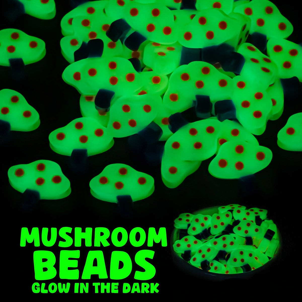 Mushroom Beads