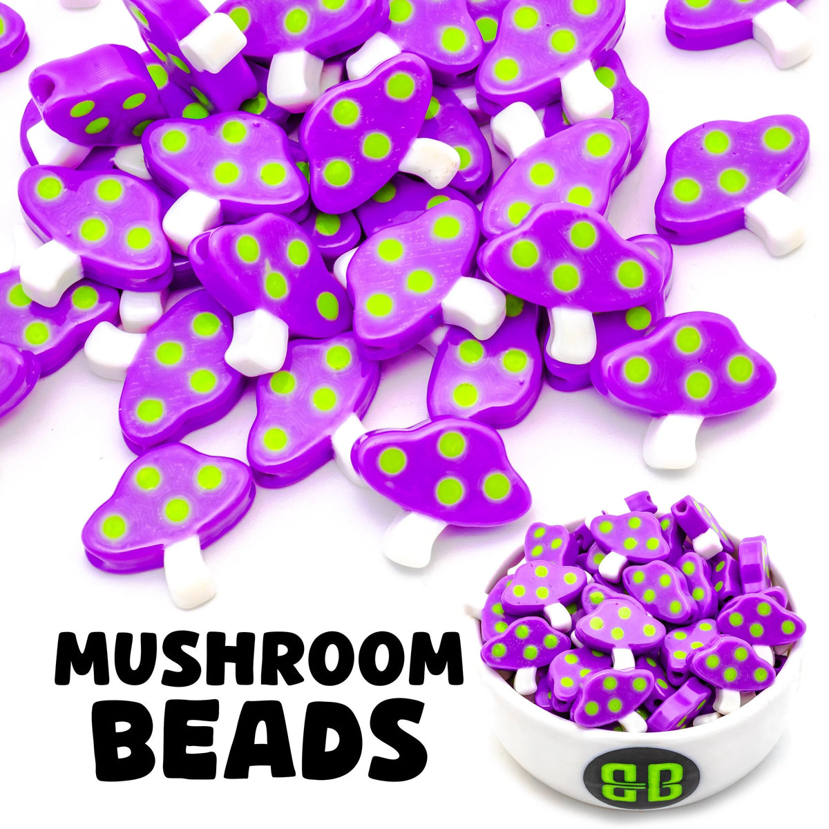 Mushroom Beads