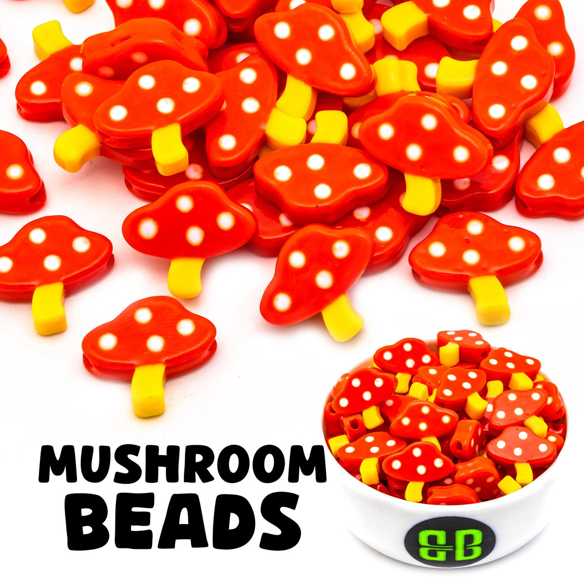 Mushroom Beads