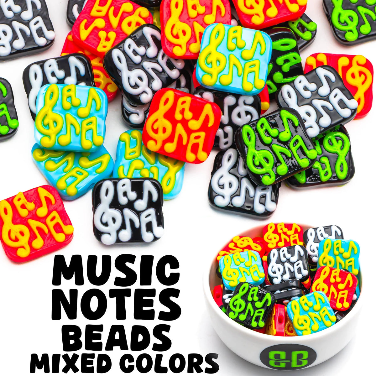 Sheet Music Beads