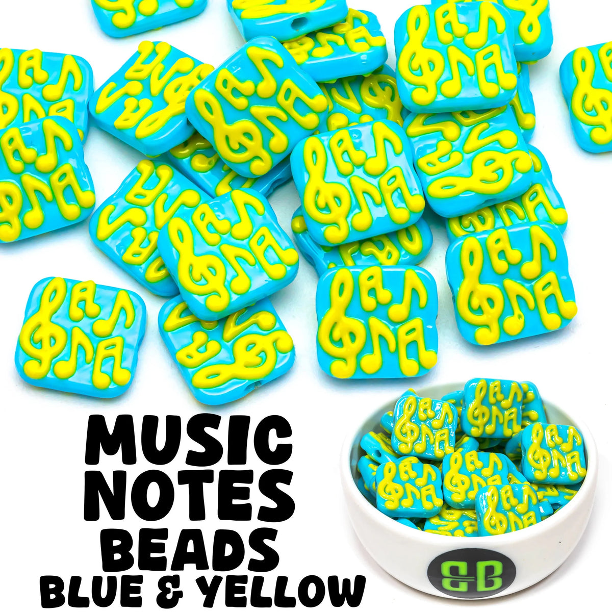Sheet Music Beads