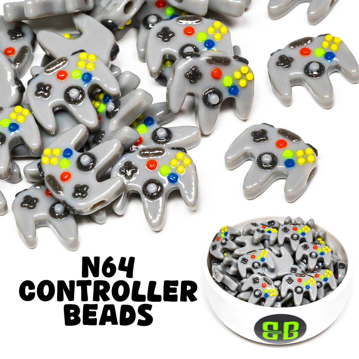 N64 Inspired Controller Beads