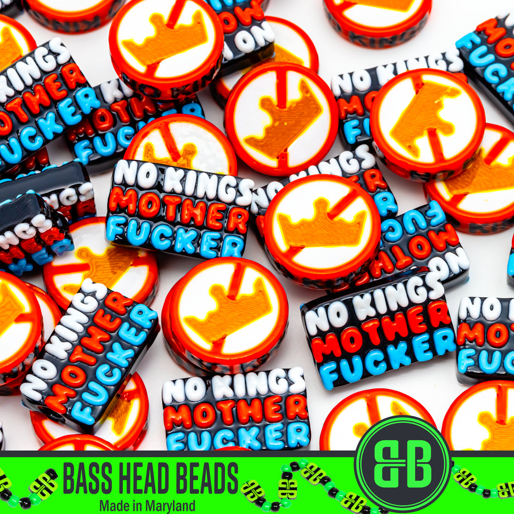 No Kings Charity Beads