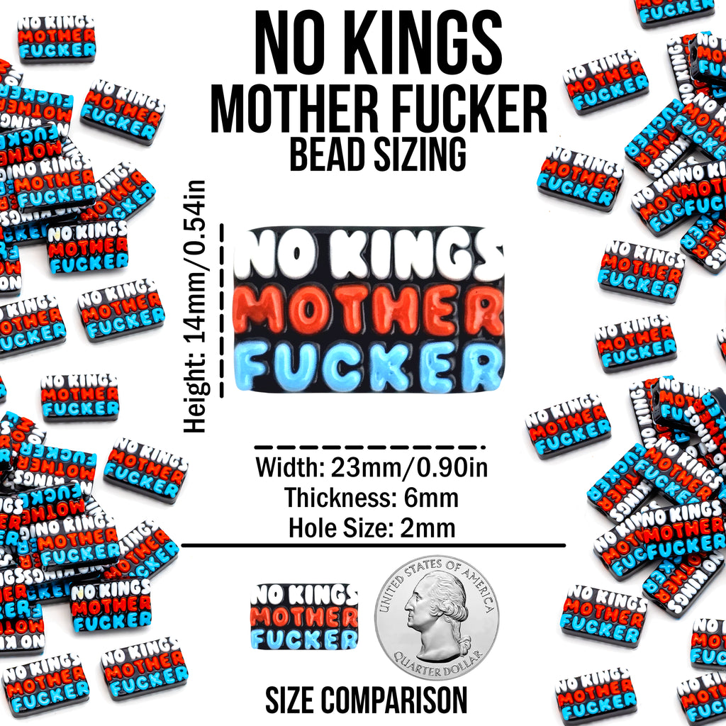 No Kings Charity Beads