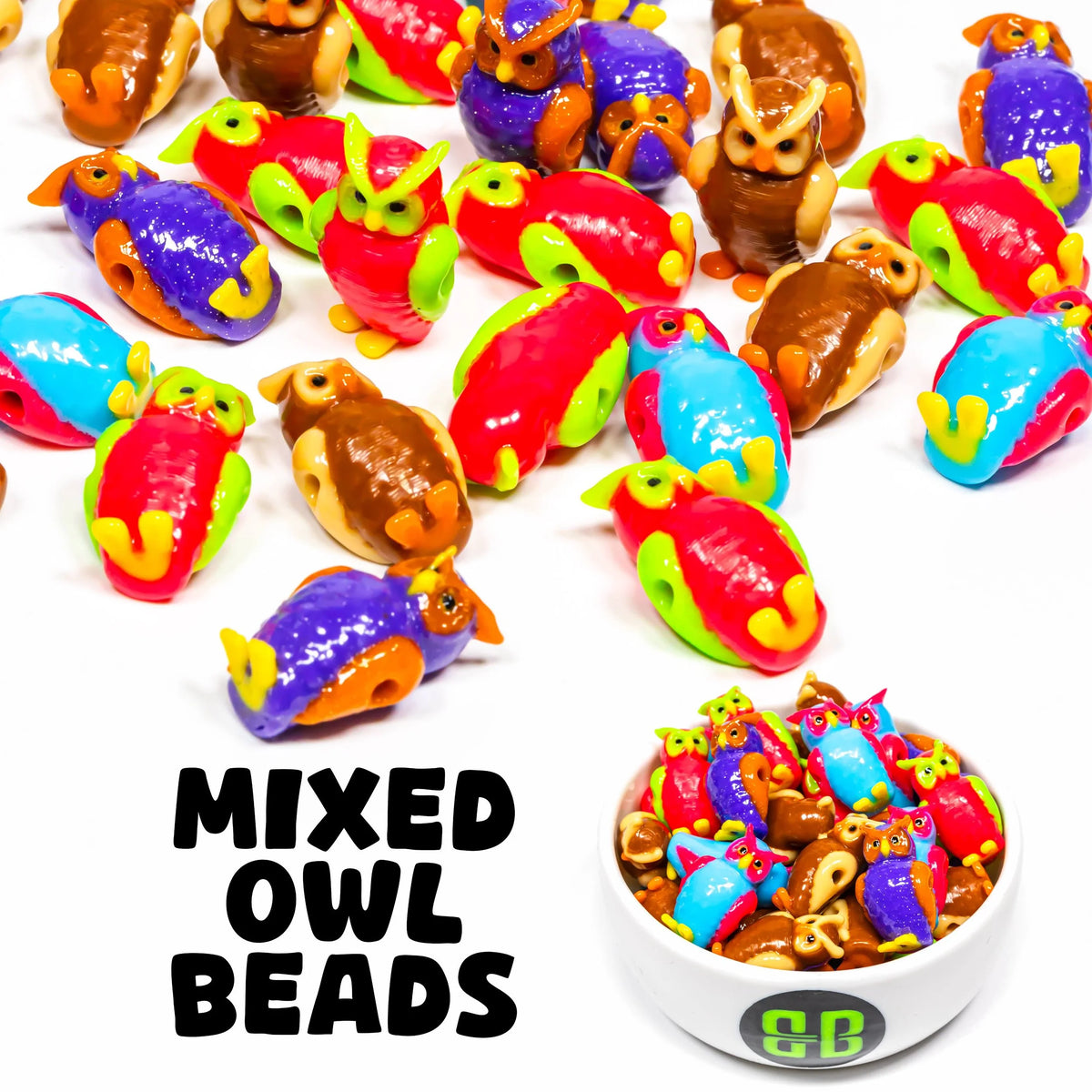 Owl Beads