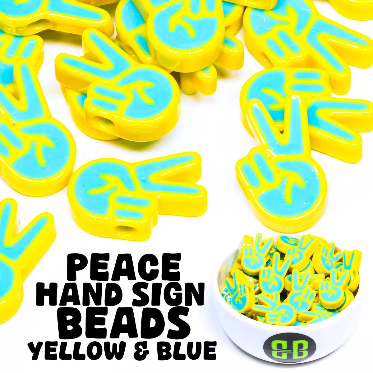 Peace Sign Beads