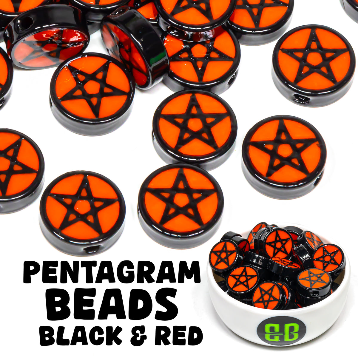 Pentagram Beads