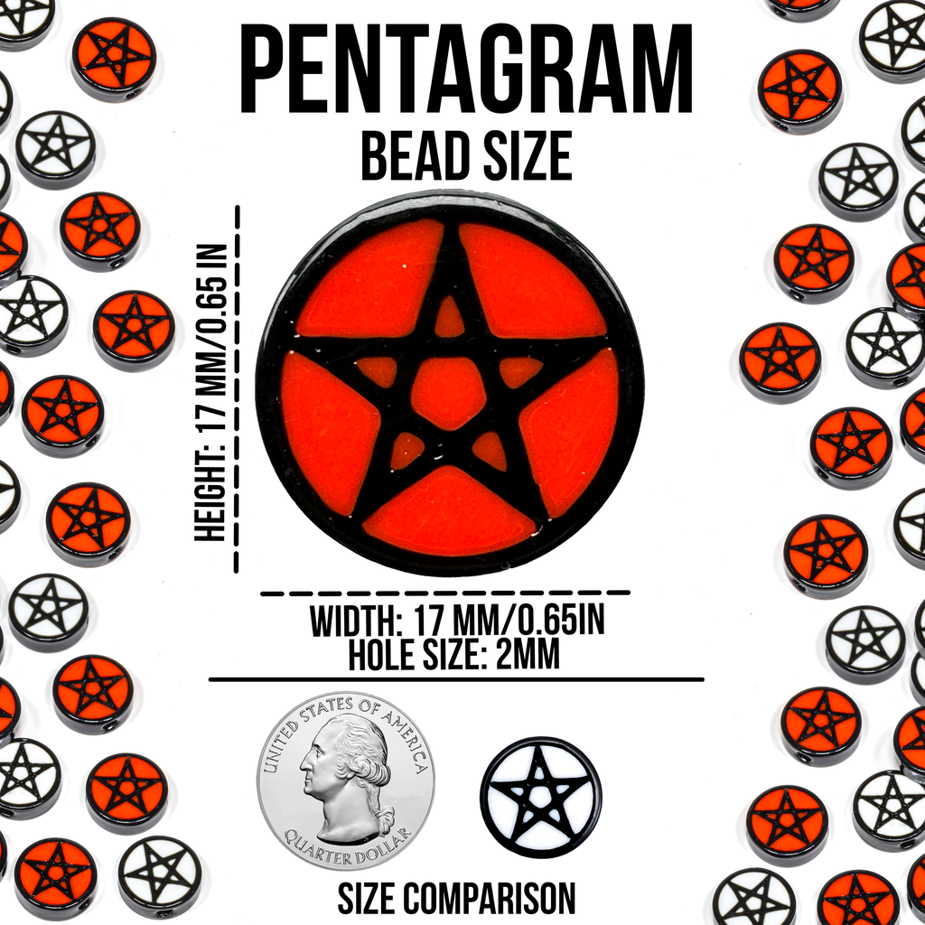 Pentagram Beads
