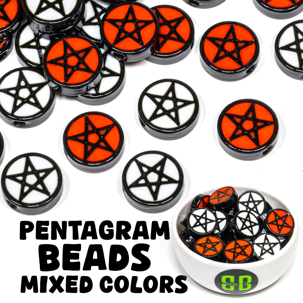 Pentagram Beads