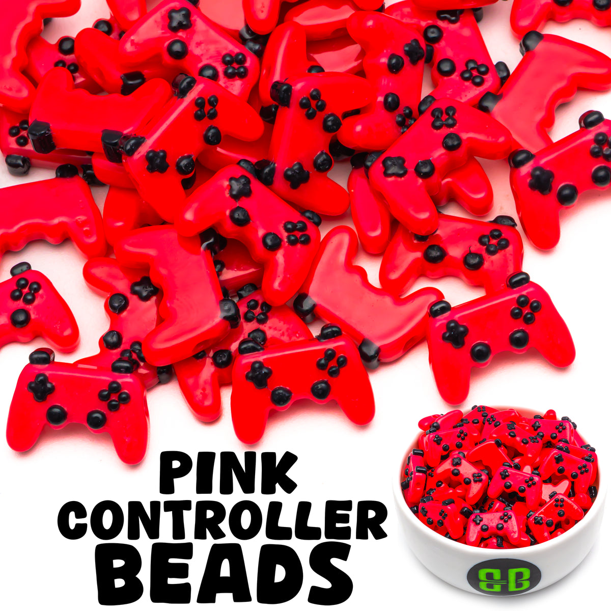 Modern Video Game Controller Beads