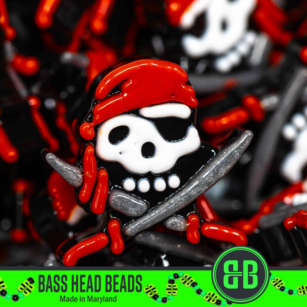 Pirate Skull Beads