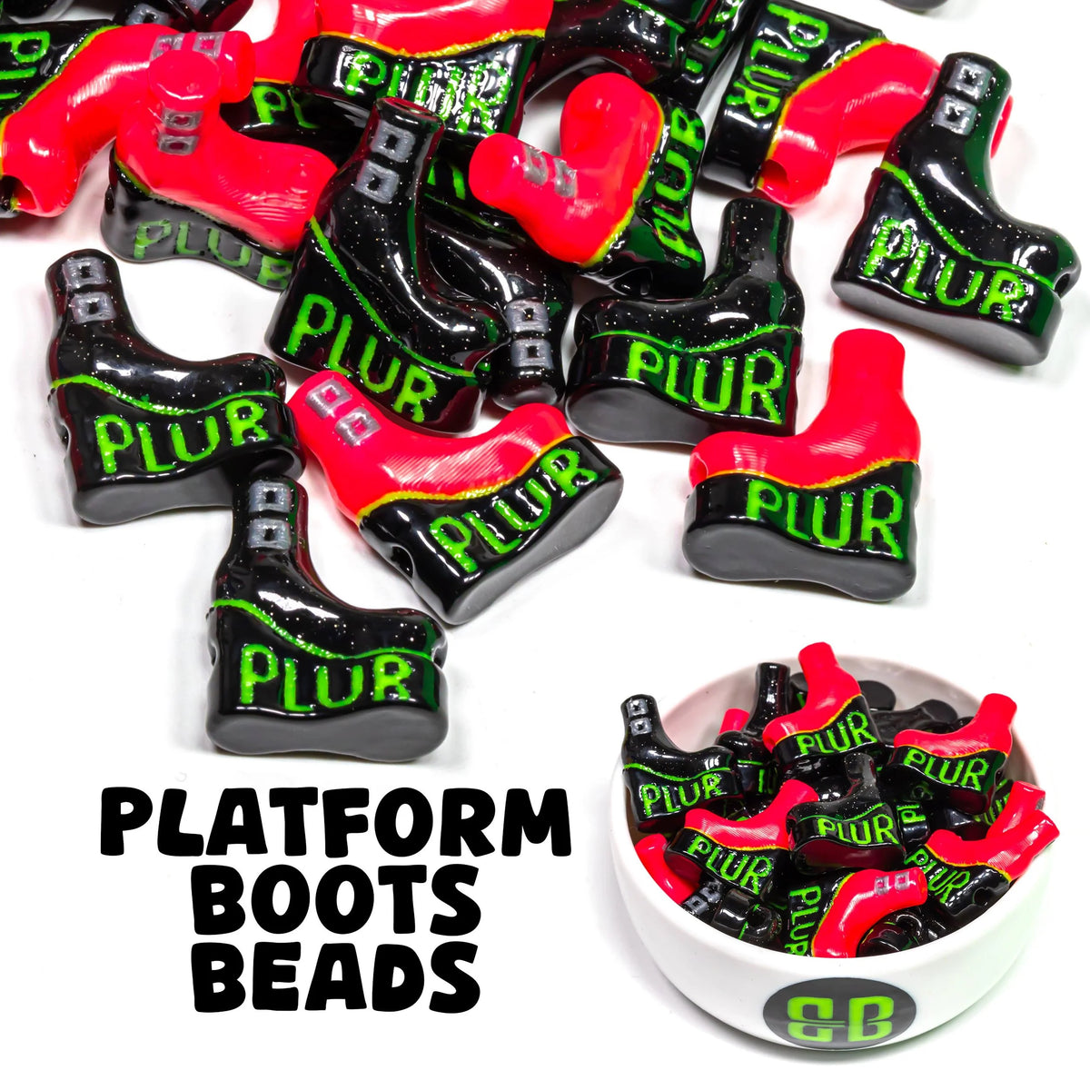 Platform Boot Beads