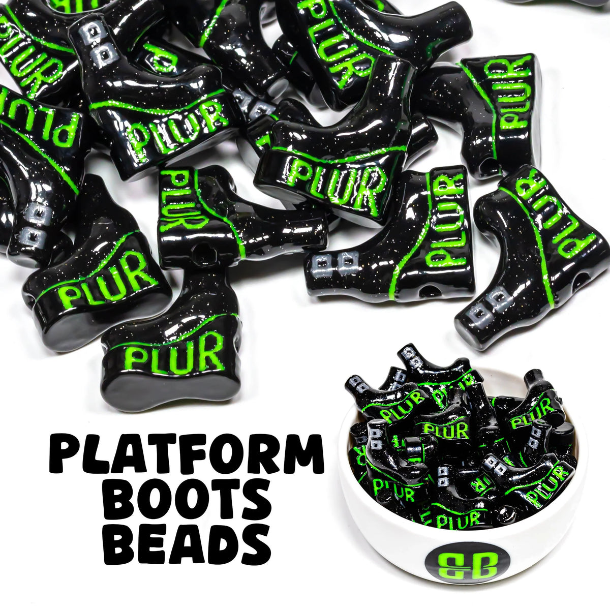 Platform Boot Beads