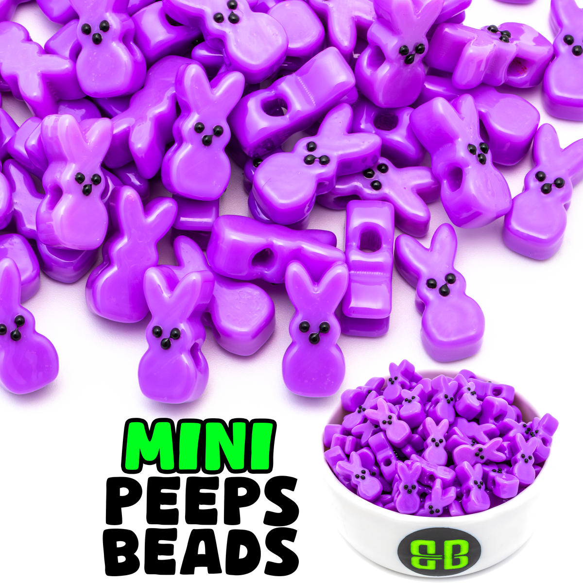 Mini Peeps Beads