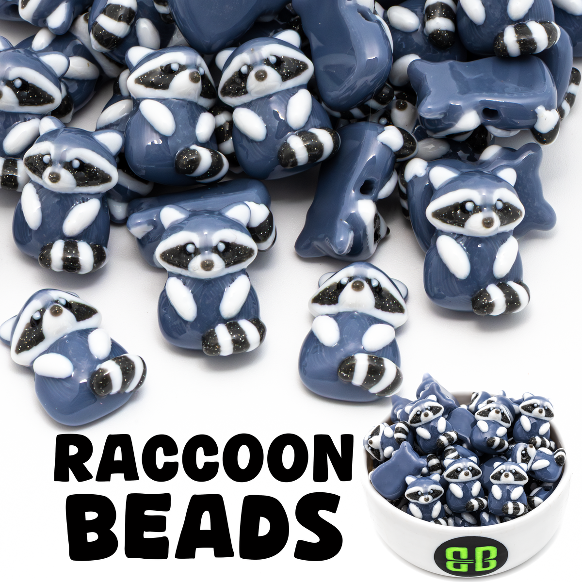 Raccoon Beads