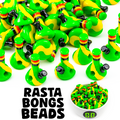 Rasta Bong Beads