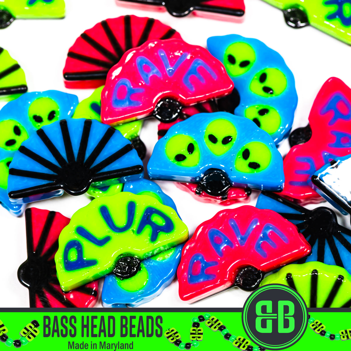 Rave Fan Beads