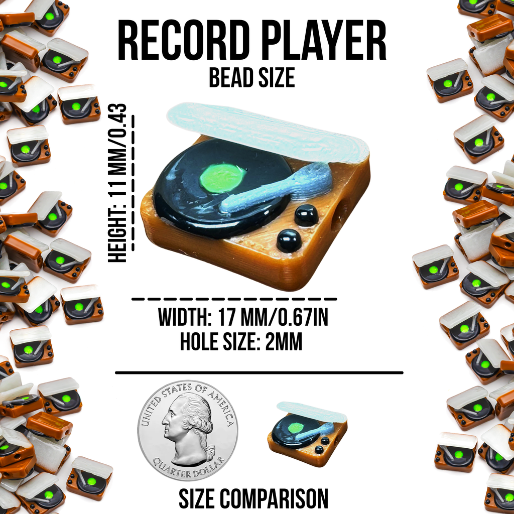 Record Player Beads