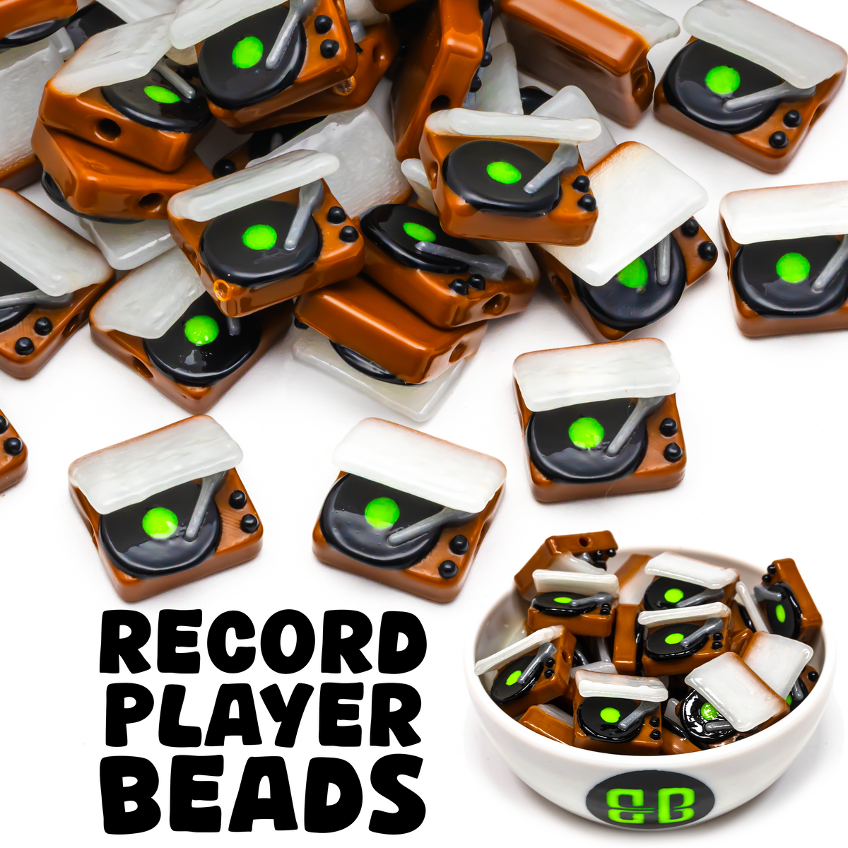 Record Player Beads