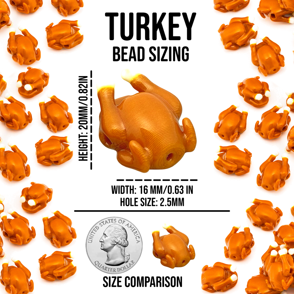 Roast Turkey Beads