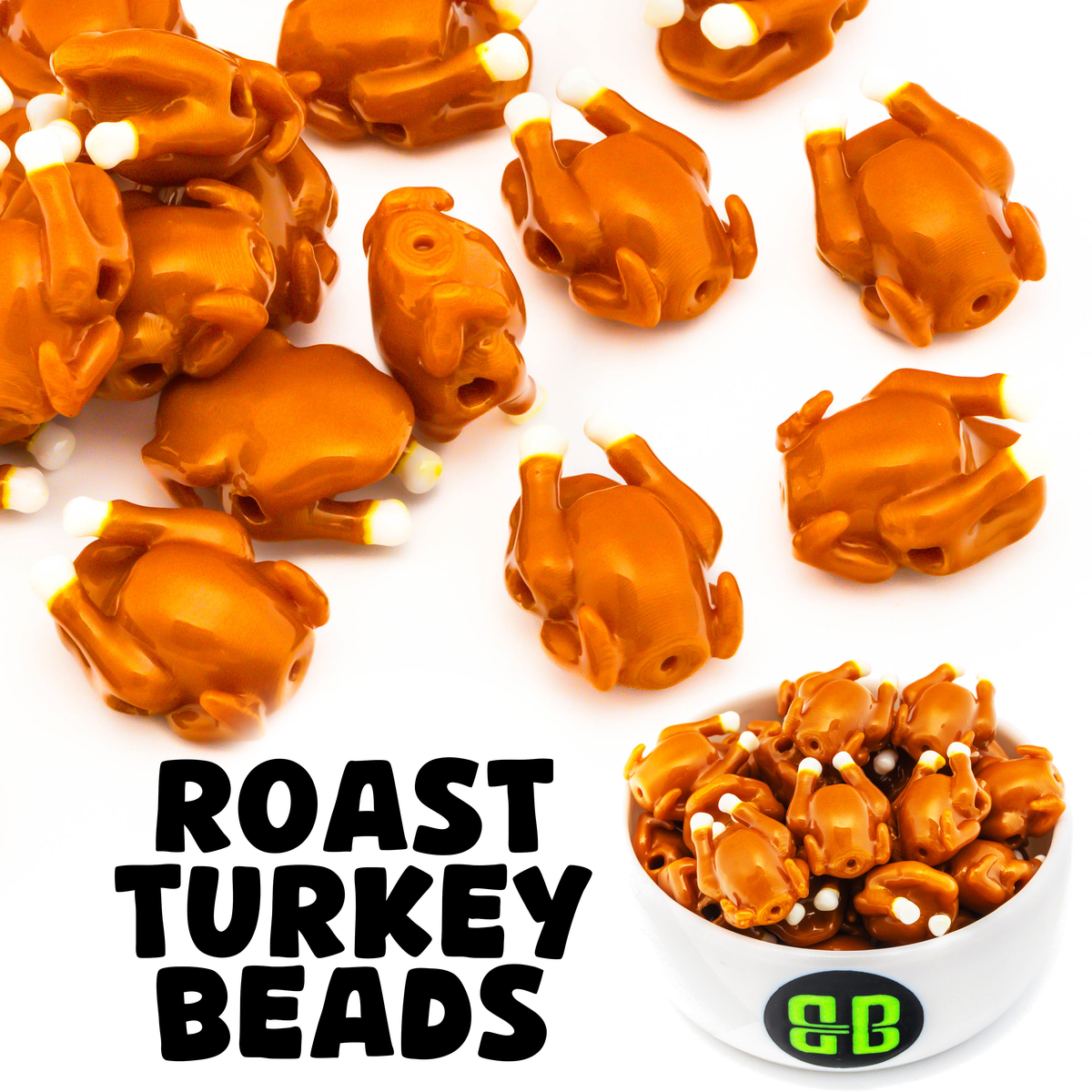 Roast Turkey Beads