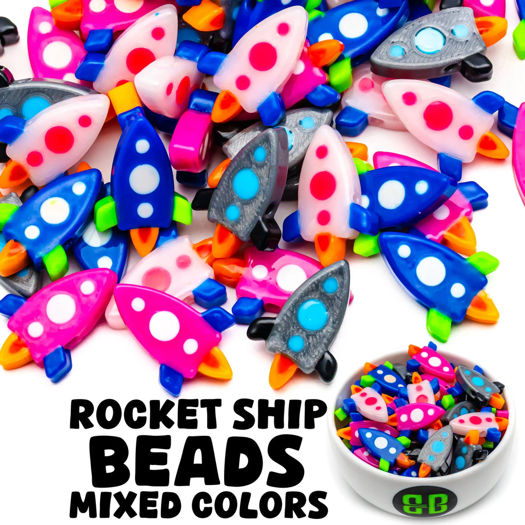 Rocket Ship Beads