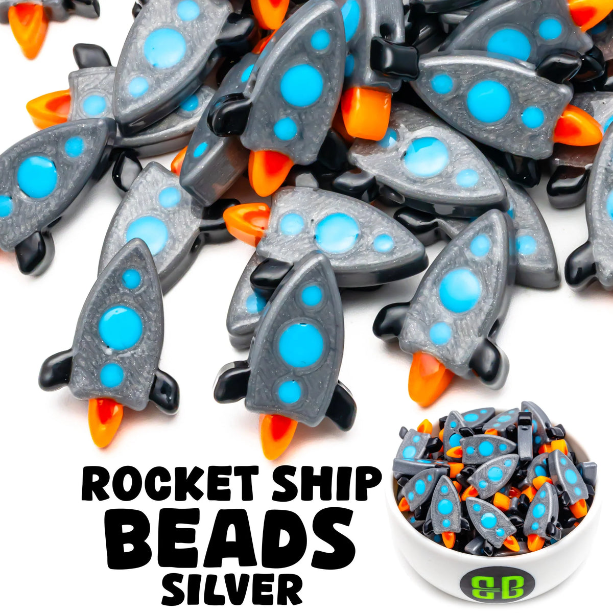 Rocket Ship Beads