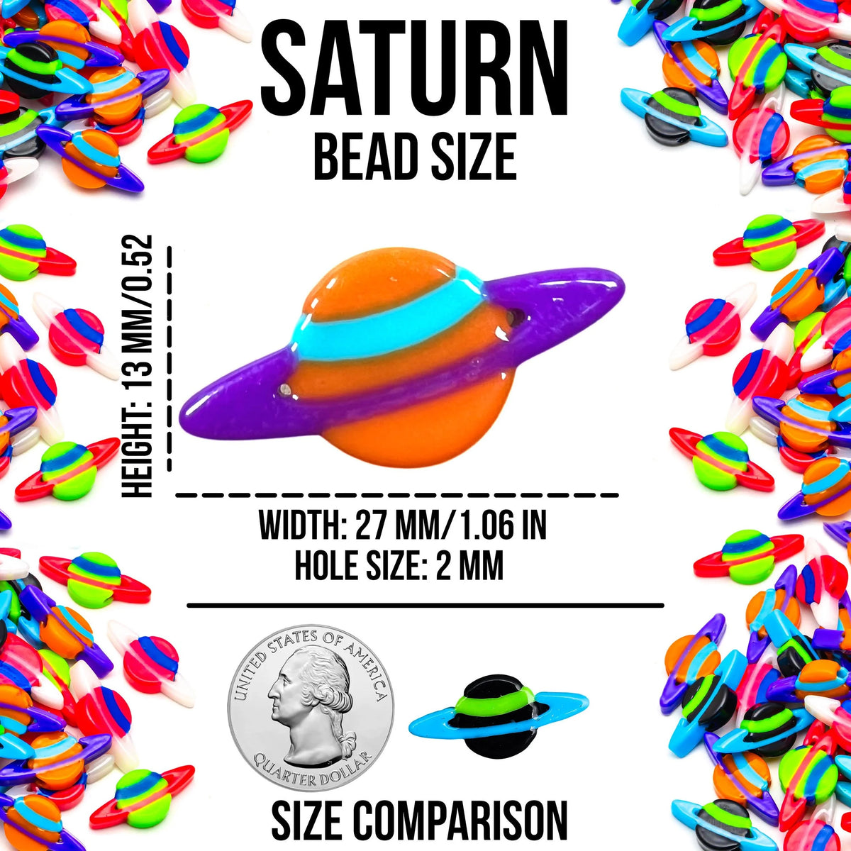 Saturn Beads