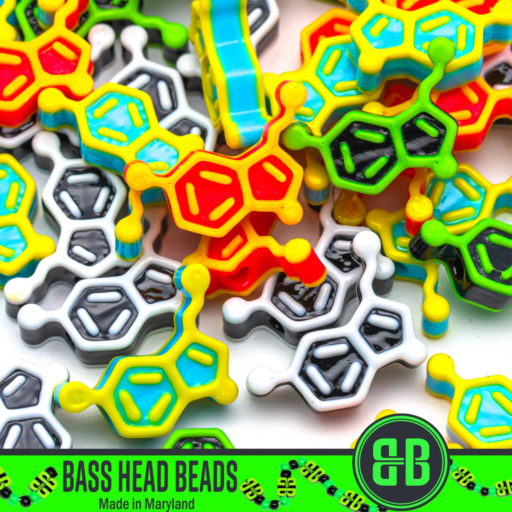 Serotonin Molecule Beads