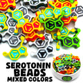 Serotonin Molecule Beads