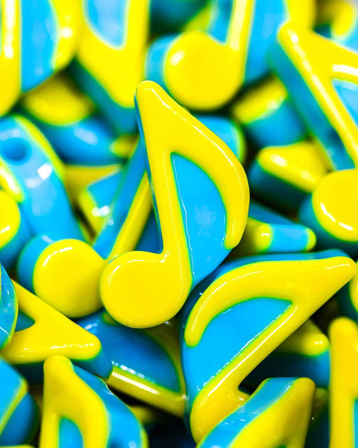 Single Music Note Beads