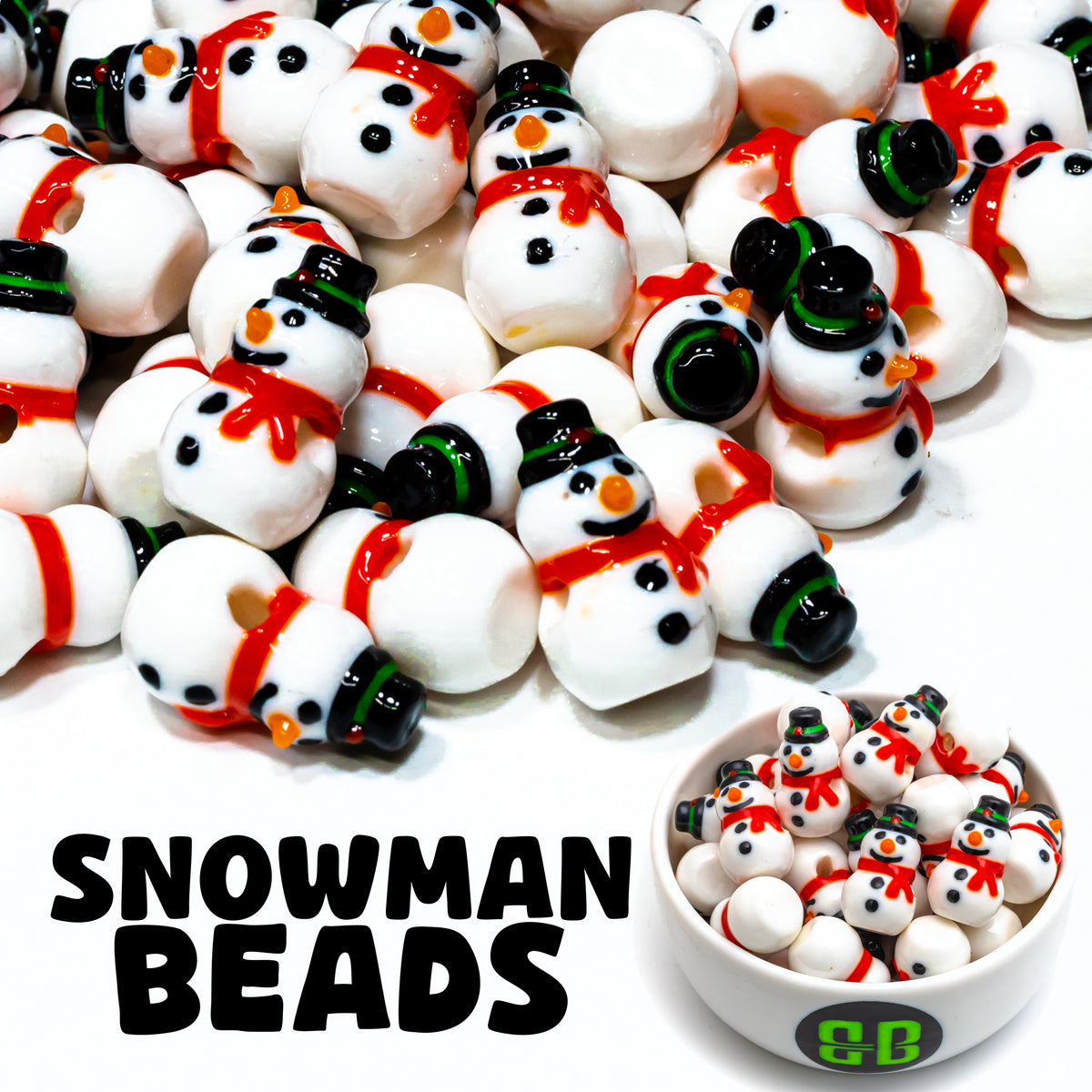 Snowman Beads