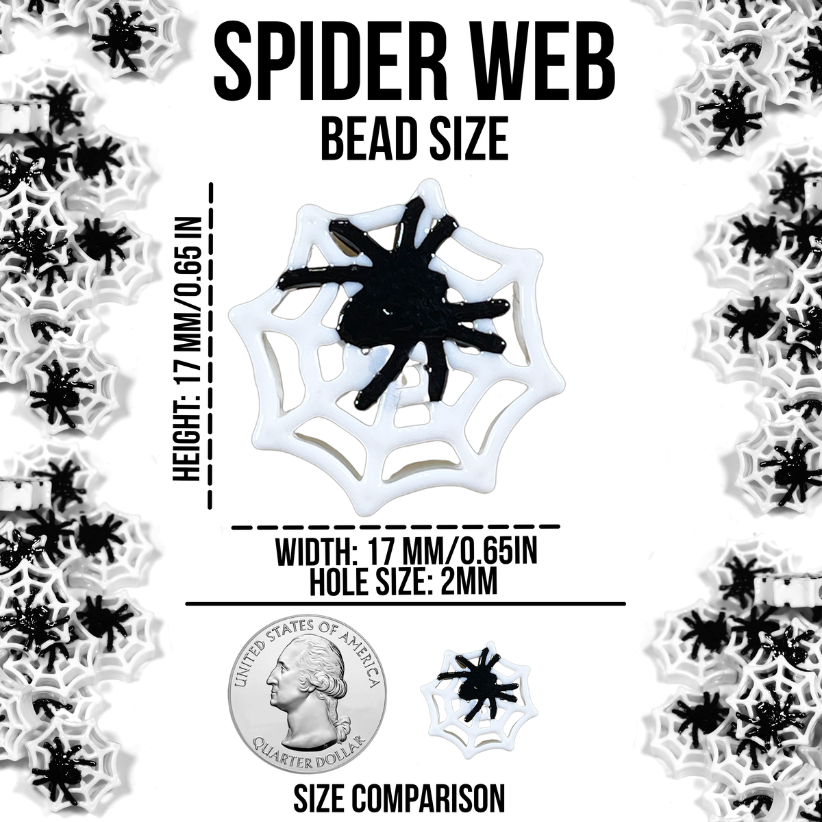 Spiderweb Beads