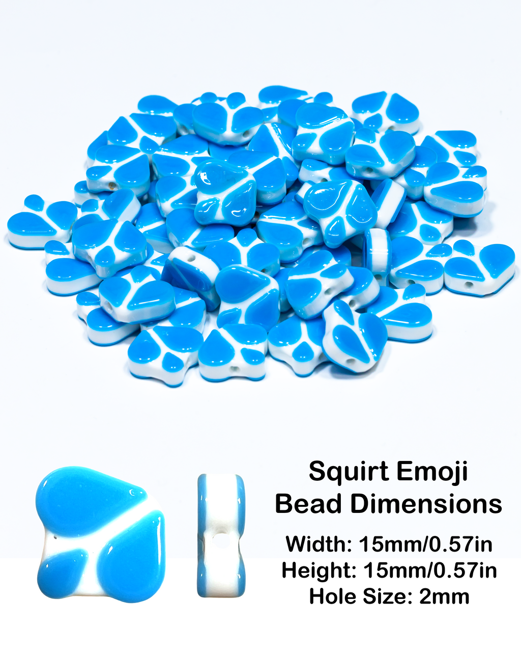 Water Emoji Beads