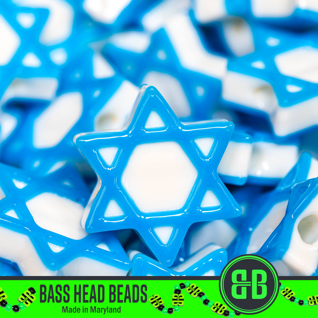 Star of David Beads