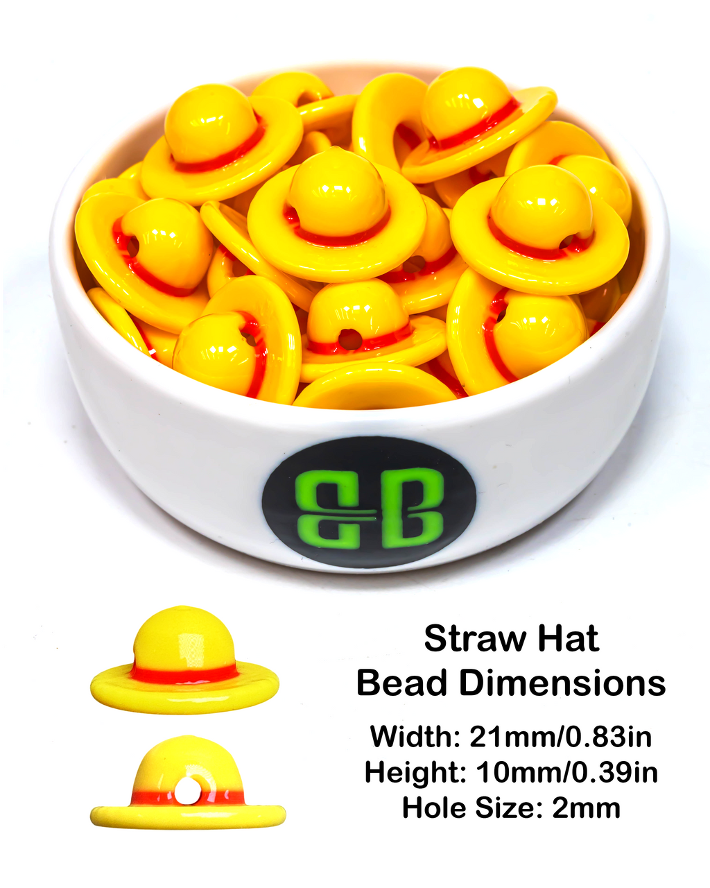 Straw Hat Inspired Beads