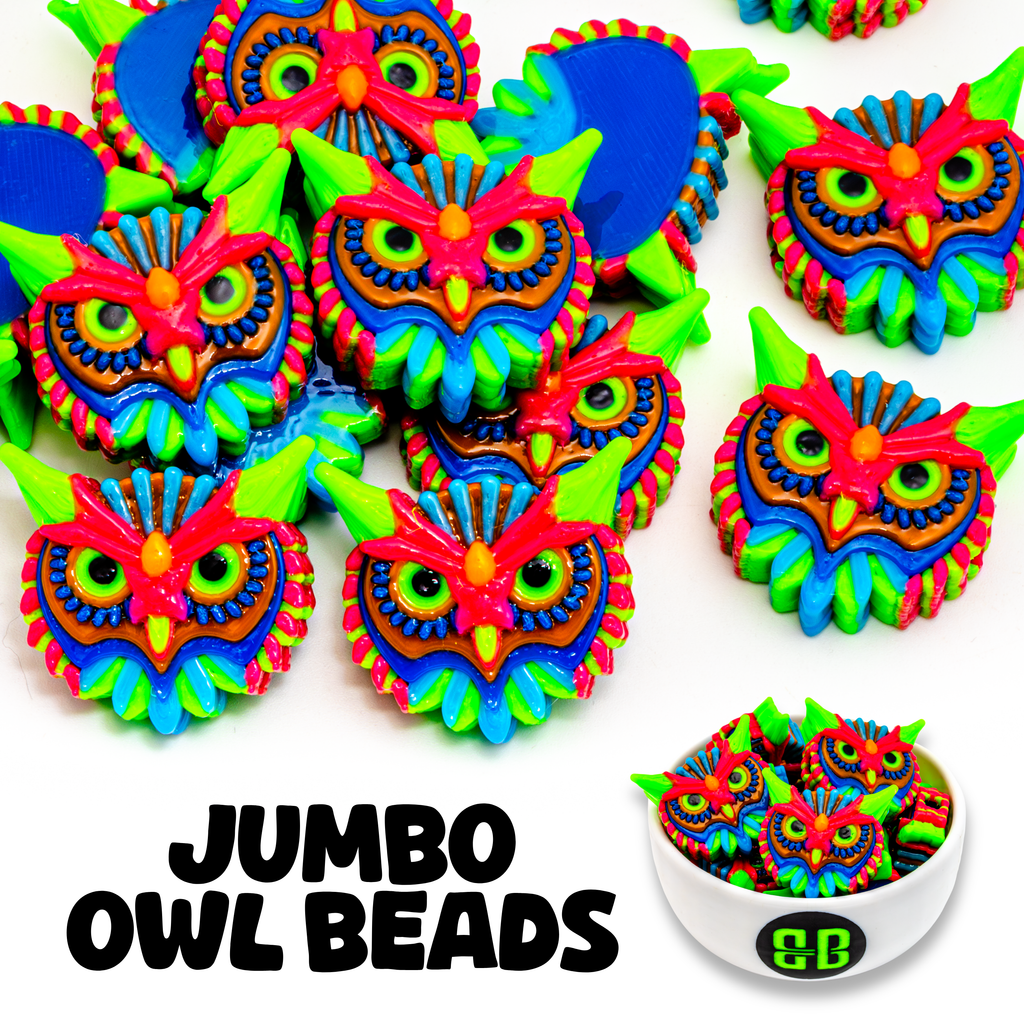 Jumbo Owl Beads