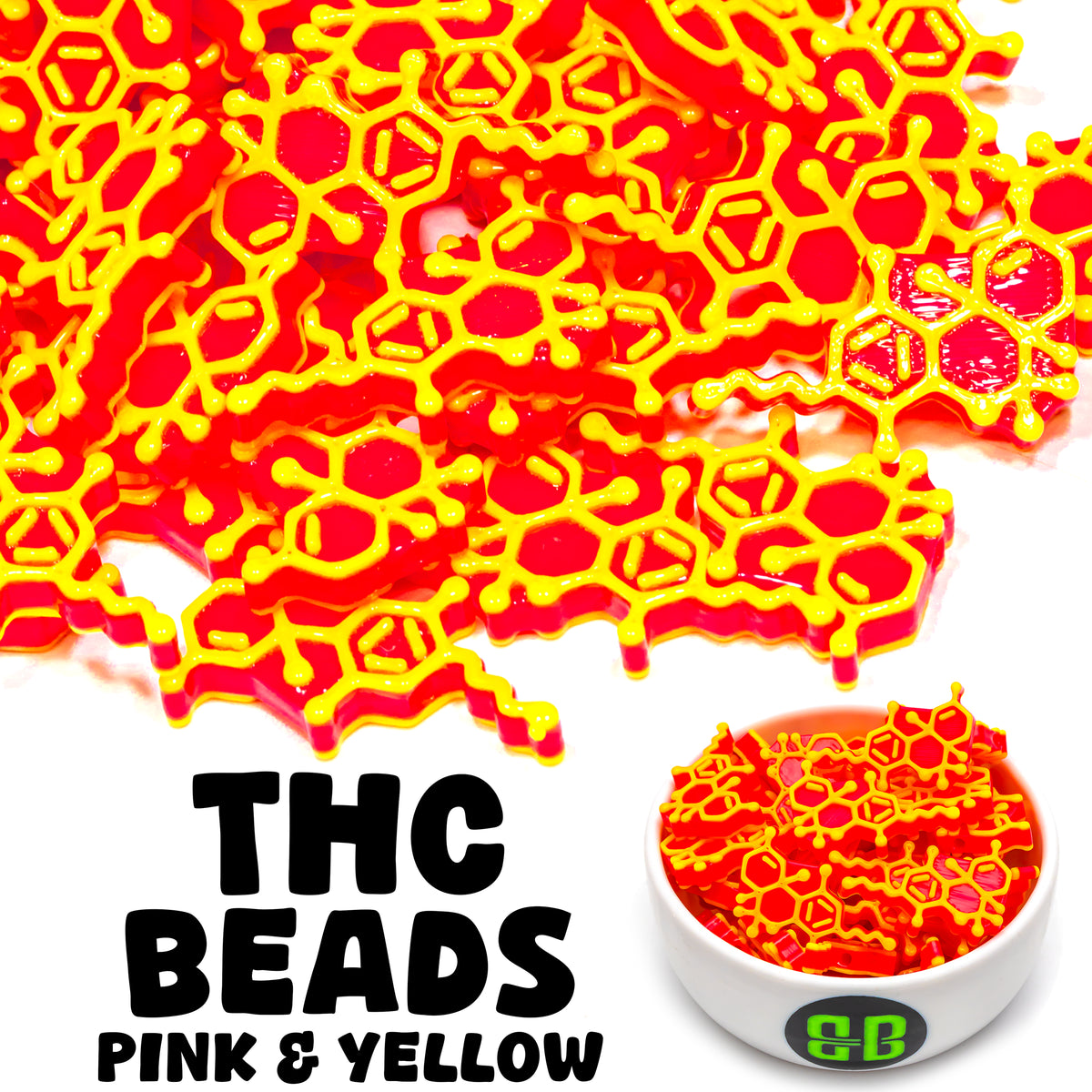 THC Molecule Beads