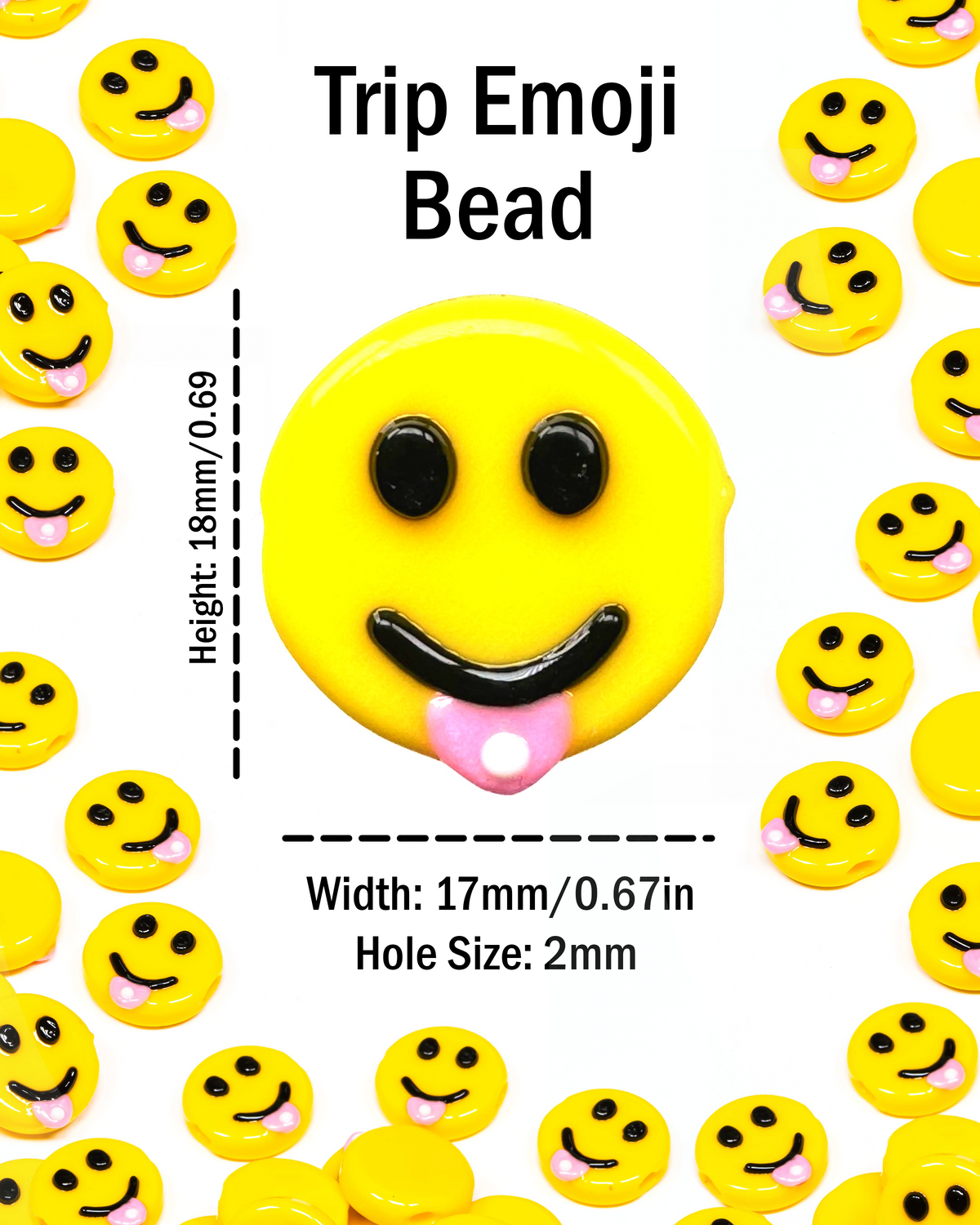 Trip Emoji Beads