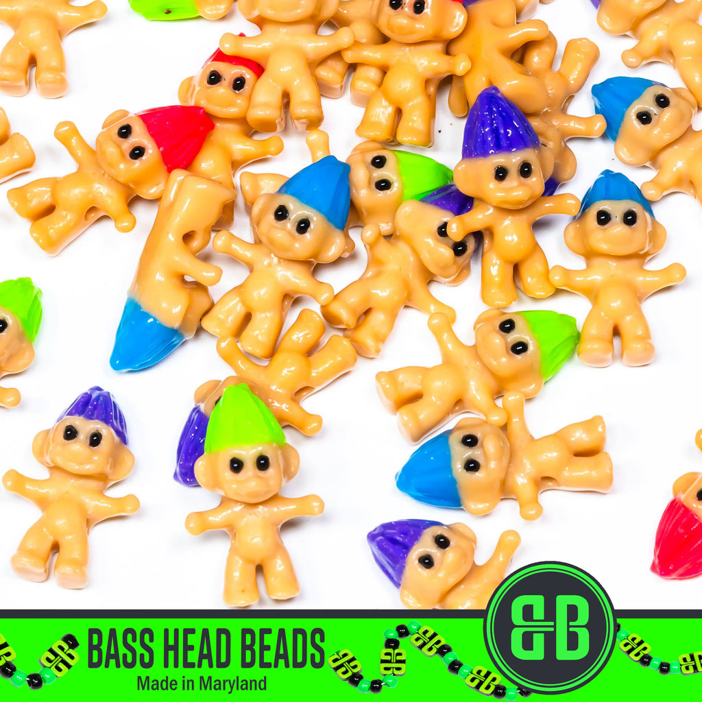 Troll Doll Inspired Beads
