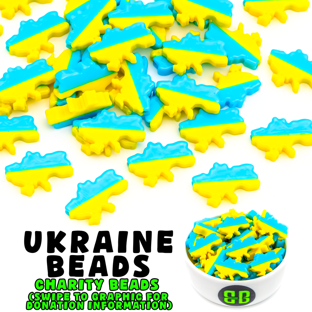 Ukraine Charity Beads