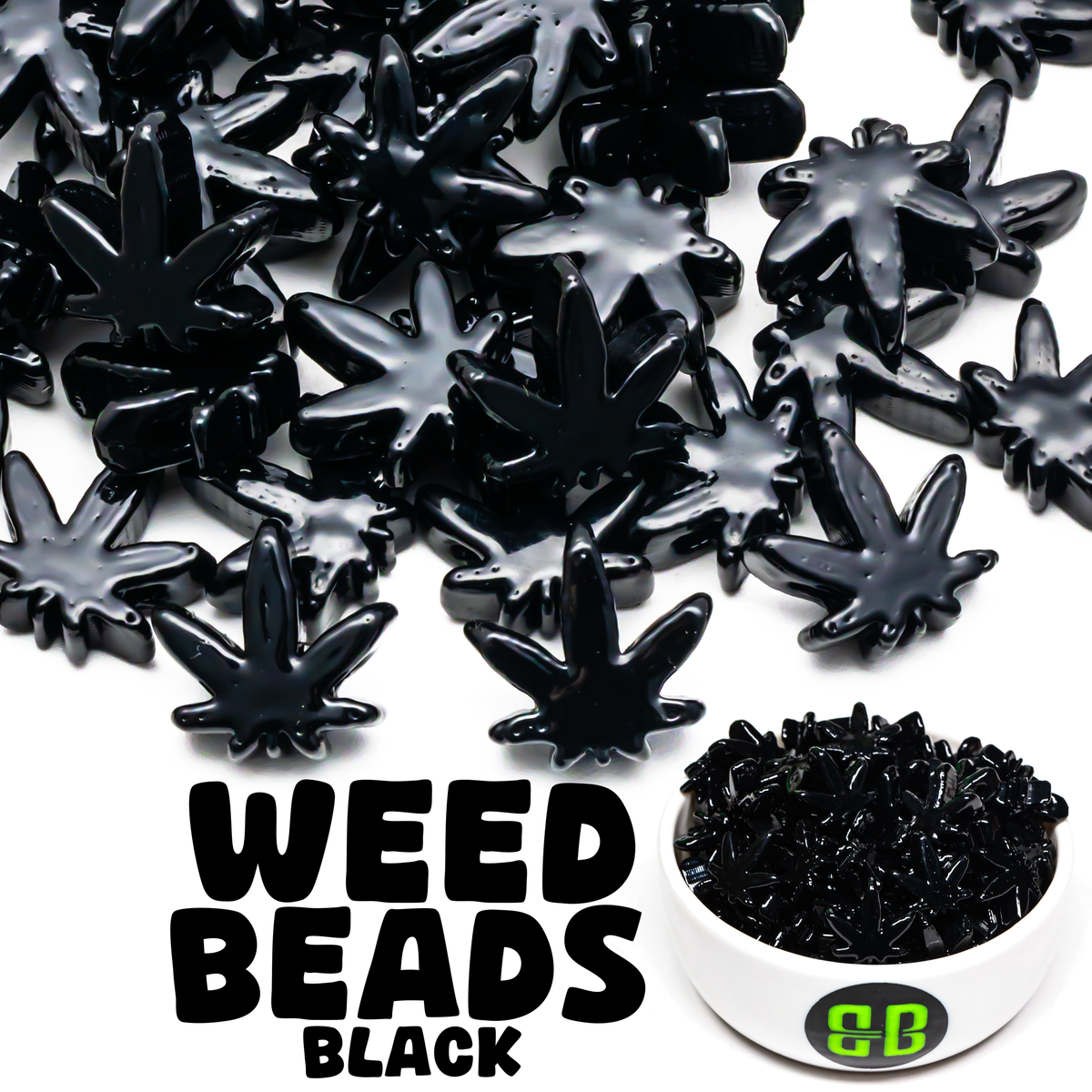Weed Leaf Beads