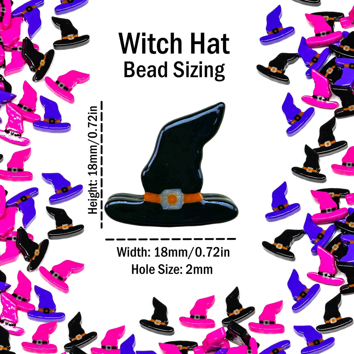 Witch Hat Beads